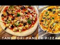 Yummy Tandoori Paneer Cheese Burst Pizza In Surat Cheesiest Mushroom Wood Fire Oven Pizza