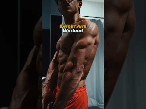 I TRIED RICH PIANA’S 8-HOUR ARM WORKOUT😳 #bernardorebeil #richpiana #arms #armworkout #armday