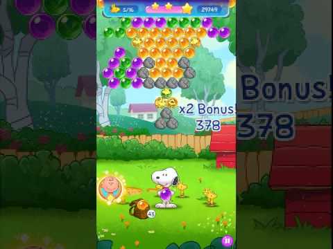 Snoopy Pop Level 6  -- AppLevelHelp.Com