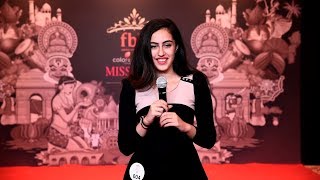 Samreen Kaur's Q & A performance at Miss India 2018 Jammu & Kashmir auditions video