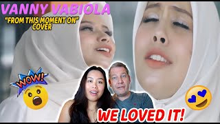 Download lagu Vanny Vabiola 'From This Moment On' cover |Dutch Couple REACTION mp3