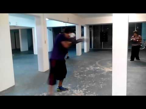 El gato martinez  sombreando..