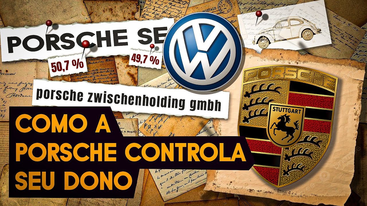 Como a Porsche é dona da Volkswagen e a Volkswagen é dona da Porsche !