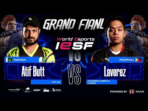ATIF BUTT vs AK - GRAND FINAL | TEKKEN 7 | IESF WORLD ESPORTS CHAMPIONSHIP 2023