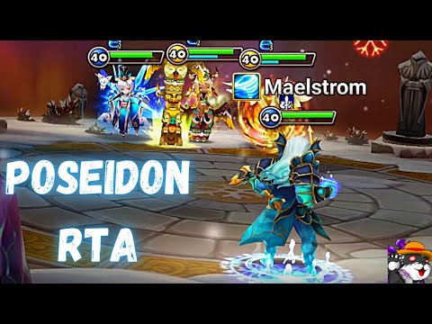 The Power Of Poseidon (Water Sea Emperor) In RTA  Summoners War