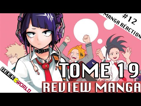 UN TOME DIFFÉRENT ! MY HERO ACADEMIA TOME 19 - MANGA RÉACTION #12