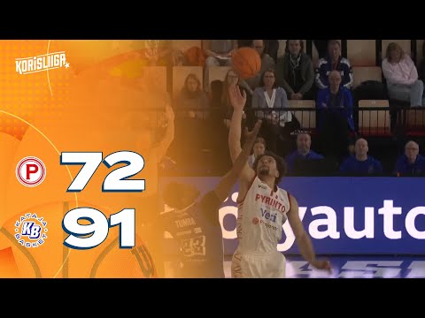 Kataja Basket vs. Tampereen Pyrintö - Game Highlights