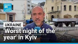 Russia launches massive strikes on Kyiv in worst attack of 2026; air defenses limit damage