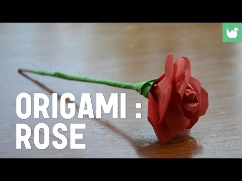 comment construire une fleur en papier