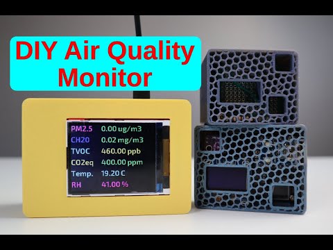 DIY Air Quality Monitor (final version)