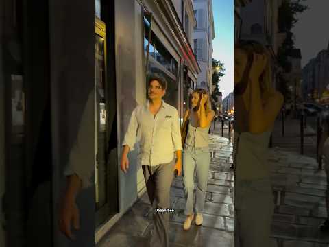 Gigi hadid and Bradley cooper walking together in Paris! New viral video #viralvideo #viralshort