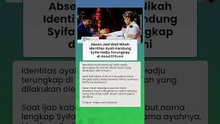 Tak Hadir di Akad, Identitas Ayah Kandung Syifa Hadju Terungkap di Pernikahan El Rumi