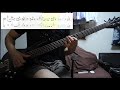 Cameo - Style【Bass Cover + TAB】