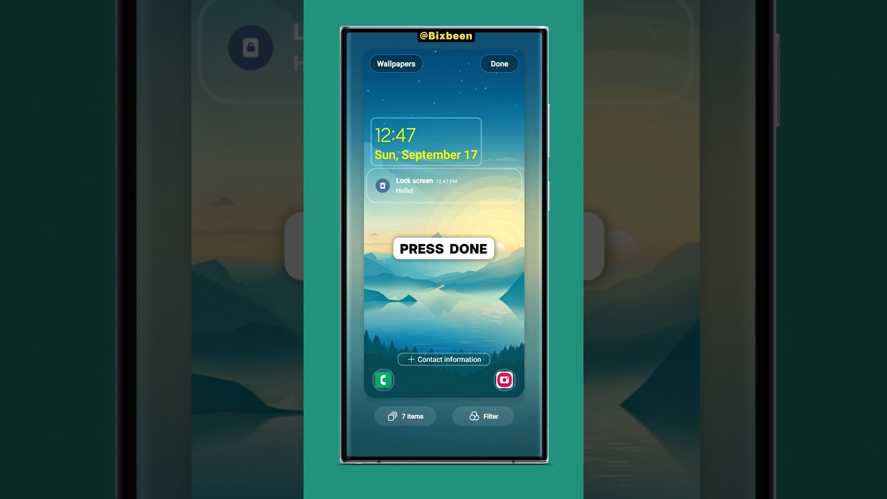 Samsung Secret Wallpaper Feature | set wallpaper that auto change