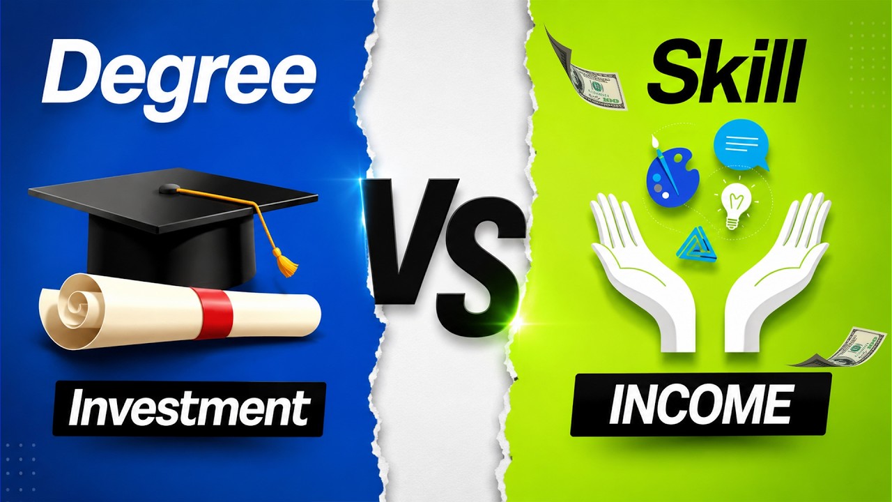 Degree Vs Skills | Income & Scope Full Guide 2026 | #degreevsskills