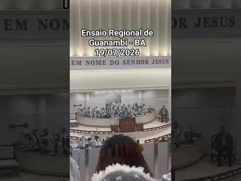 Ensaio Regional Realizado na Central de Guanambi - Bahia
