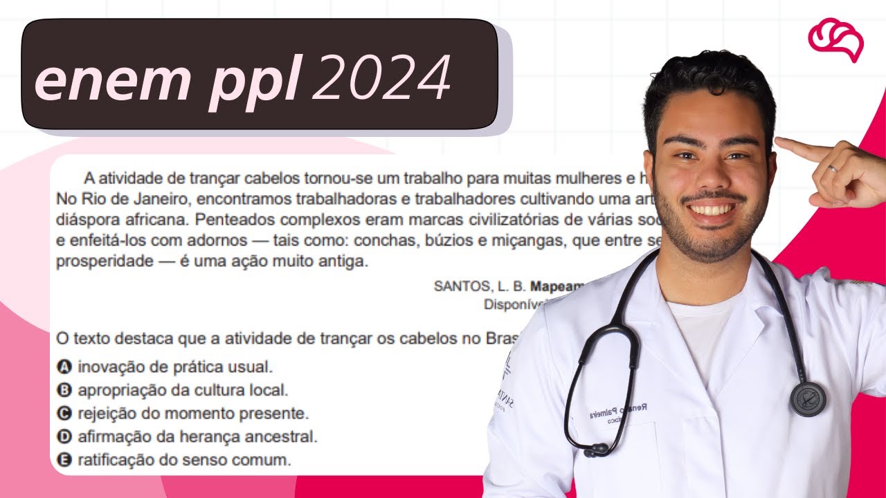 Resolução em Vídeo — Questão 90 ENEM 2024 PPL