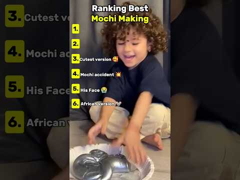 Most Funny Mochi making 🍡