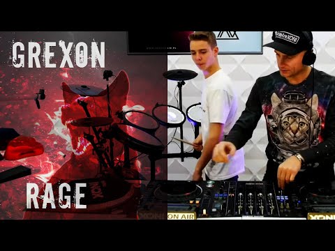 Grexon - Rage (Dj Inox & Cezary Machej drum live mix from Xoni Records studio)