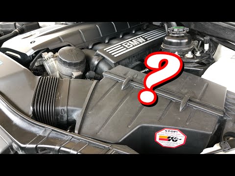BMW K&N AIR FILTER & CHARCOAL FILTER DELETE ~ Lets See Whats Inside The OEM Airbox!?!