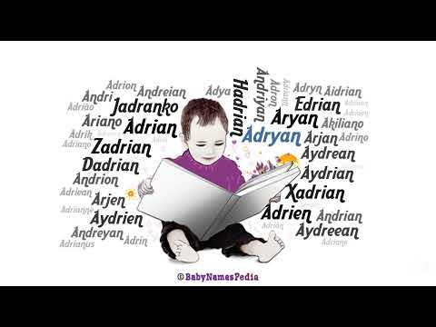 How to Pronounce Baby Boy Names Adryan