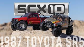Axial SCX10 III Toyota SR5 1987 1:10 4WD RTR červený