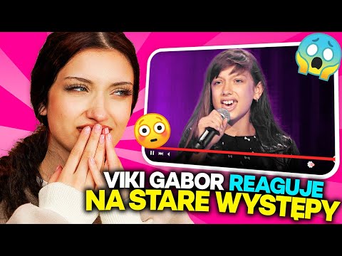VIKI GABOR REAGUJE NA SWOJE STARE WYSTĘPY! | ESKA REAKCJE