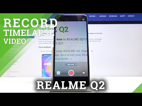 How to Make TimeLapse Videos on REALME Q2 – Record TimeLapse