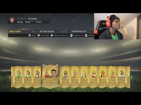 100K PACKS MADNESS ! FIFA 15 - COMEDYSHORTSGAMER