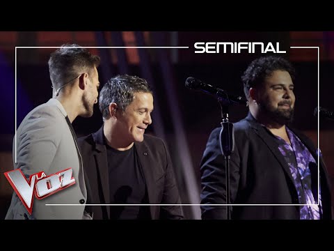 Alejandro Sanz, Adam y Rafael "El Bomba" cantan 'Viviendo deprisa' | Semifinal | La Voz Antena 3