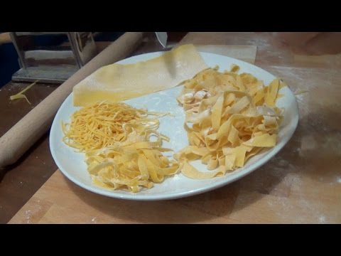 Homemade Fresh Egg Pasta