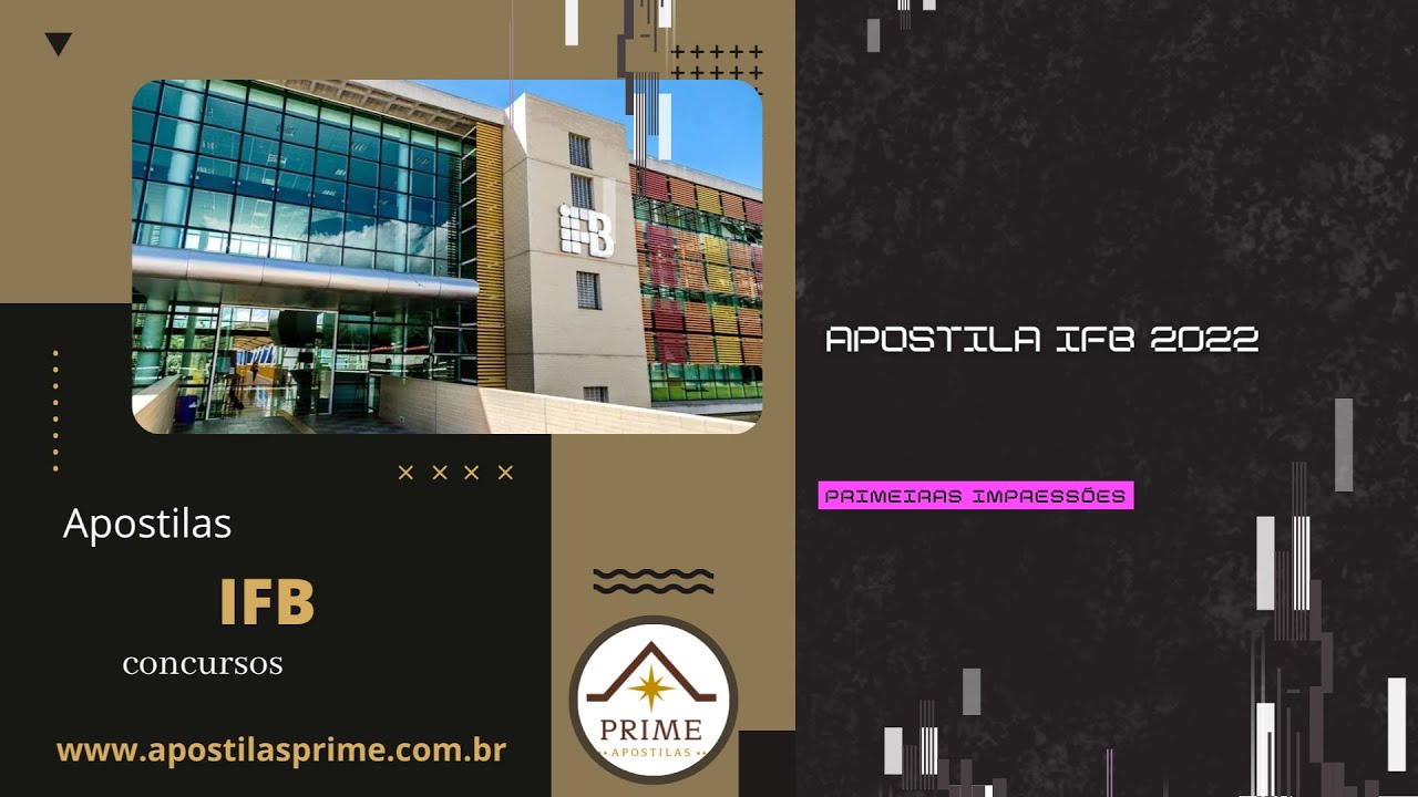 Apostila IFB 2022 Assistente de Aluno