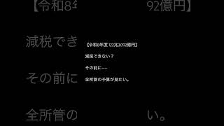 【令和8年度122兆円】「減税できない」は本当か？国の予算を全所管から徹底検証