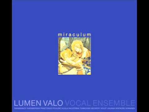 Lumen Valo: Lux Aurumque by Eric Whitacre (THE CARA´s 2011 - best classical album)