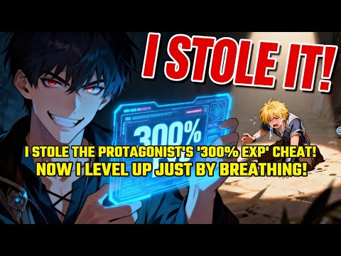 I Stole the Protagonist's '300% EXP' Cheat! Now I Level Up Just by BREATHING!