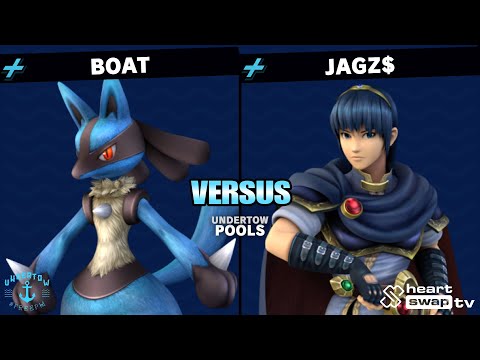 Undertow Singles - Boat (Lucario) vs Jagz$ (Marth) - Project+ Singles