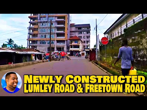 Newly Constructed Lumley Road & Freetown Road - 🇸🇱 Roadtrip 2021 - Explore With Triple-A