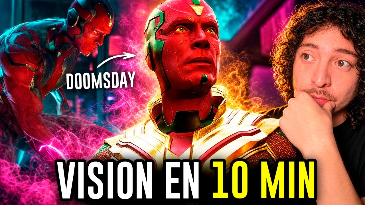 Así llegamos a Visionquest y Avengers Doomsday en 10 minutos I La evolución de Vision
