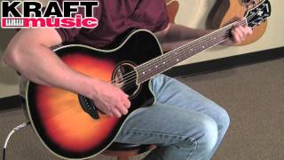 Video thumbnail for Kraft Music - Yamaha APX700II Acoustic-Electric Guitar by Kraft Music