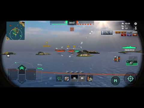 Wows blitz game smolensk 120k damage not bad