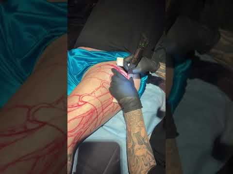 Legendary Tattoo Artist Paul Booth  _ 2hr  DarksurrealismTattooing Session