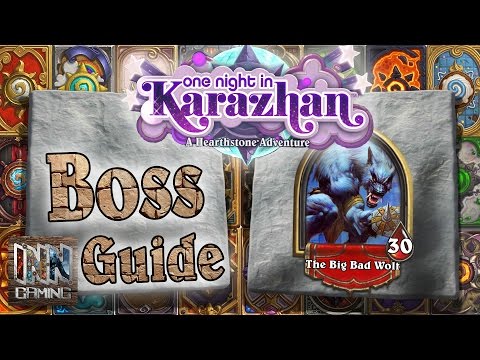 Hearthstone: Big Bad Wolf Boss Guide - One Night In Karazhan