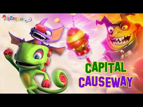 Yooka-Laylee and the Impossible Lair | Capital Causeway | Episode 1 | ZigZag Kids HD