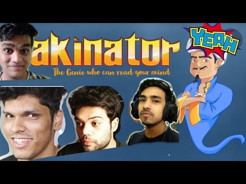 Akinator Finds Famous Youtubers| Akinator | #ROOMITHEGAMER