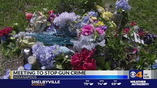Meeting to stop gun crime