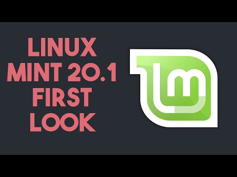 Linux Mint 20.1 First Look