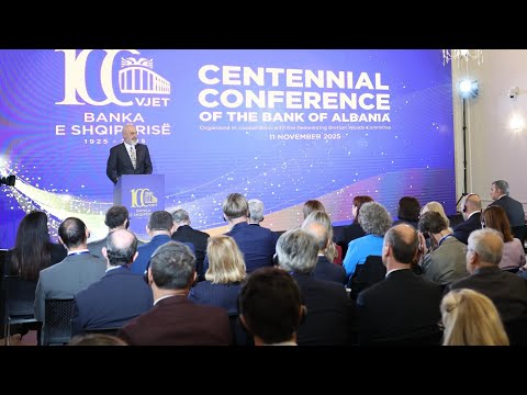 Kryeministri Edi Rama -📍 Tiranë – 100 VJET BANKË E SHQIPËRISË🇦🇱
