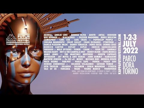 ANDREA OLIVA - IBIZA SONICA BROADCASTING LIVE KAPPA FUTUR FESTIVAL TORINO - 01 JULY 2022