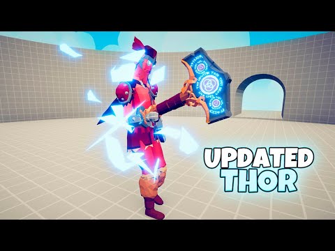 UPDATED THOR vs EVERY FACTION | TABS Totally Accurate Battle Simulator