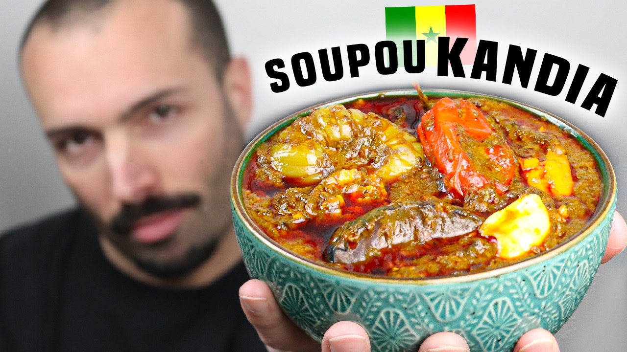 SOUPOU KANDIA (Sauce Gombo à l'Huile de Palme)